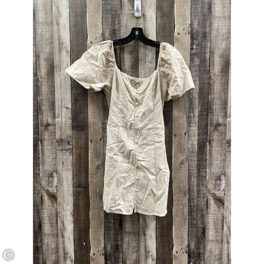 Dress Casual Short By Abercrombie And Fitch In Tan, Size: L