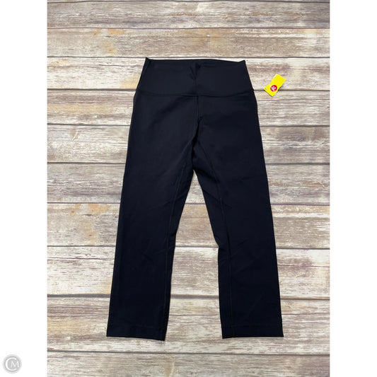 Athletic Leggings By Lululemon In Black, Size: 4