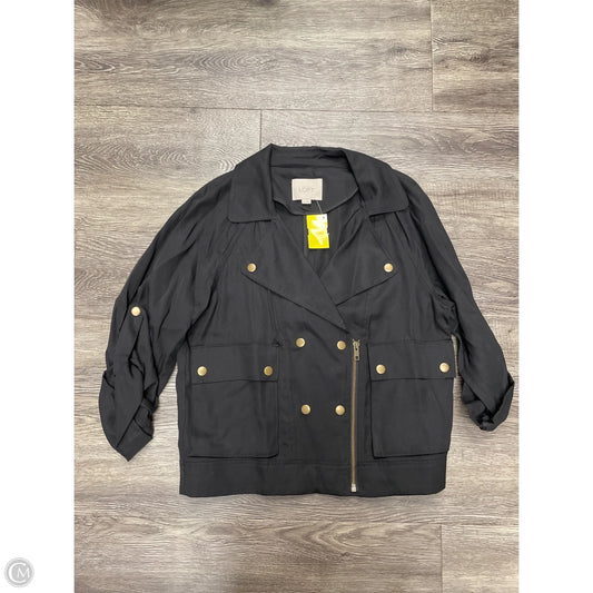 Jacket Other By Loft In Black, Size: Xs