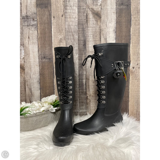 Boots Designer By Ugg In Black, Size: 6