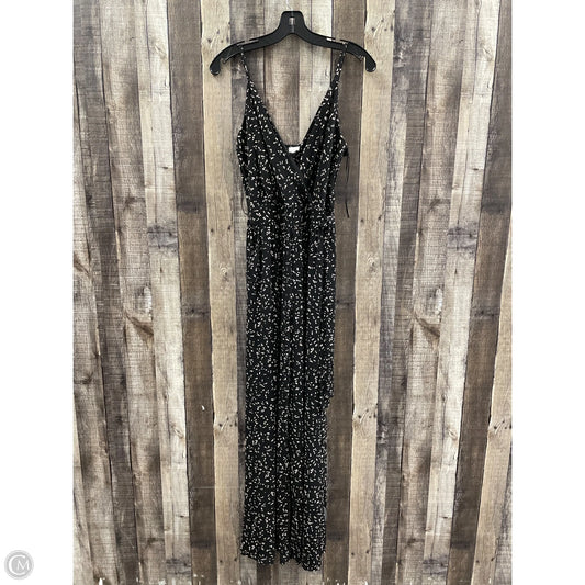 Jumpsuit By Kaileigh In Black & Cream, Size: S