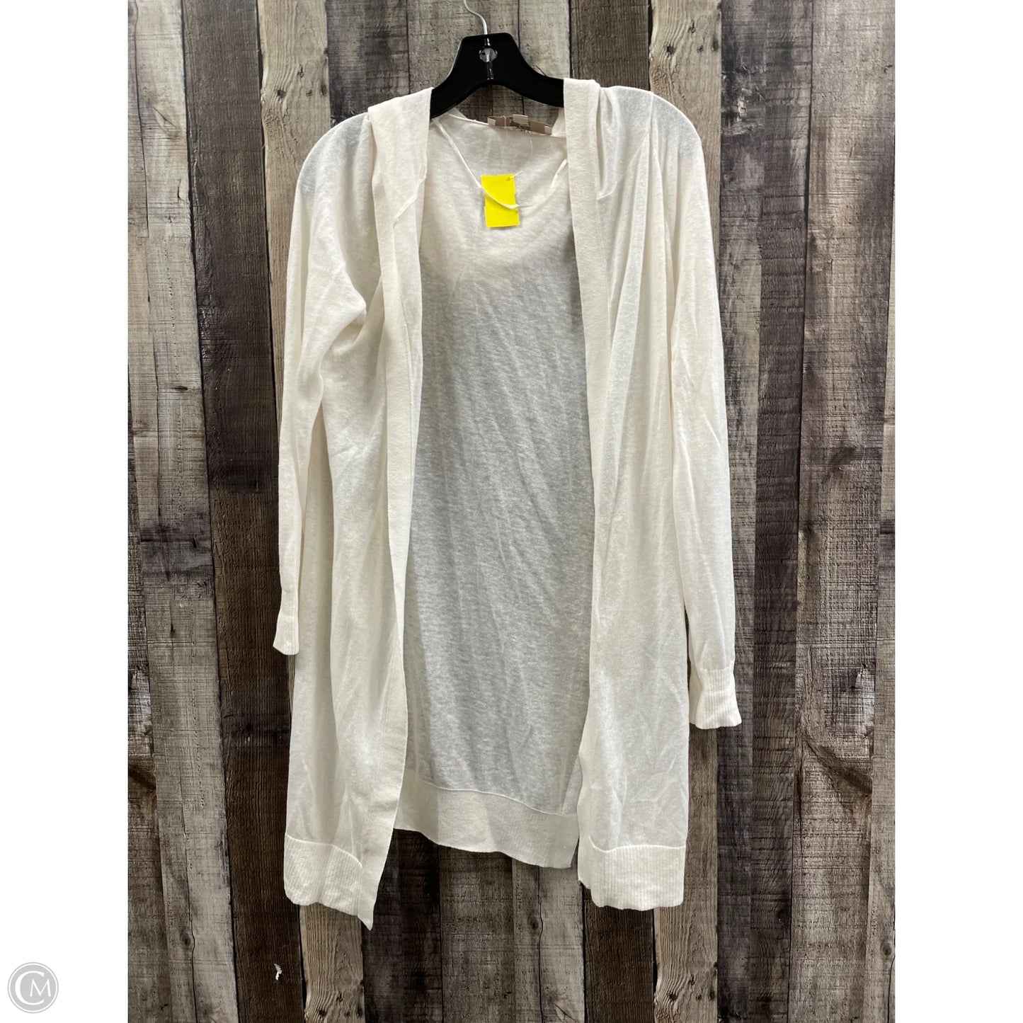 Cardigan By Loft In Ivory, Size: M