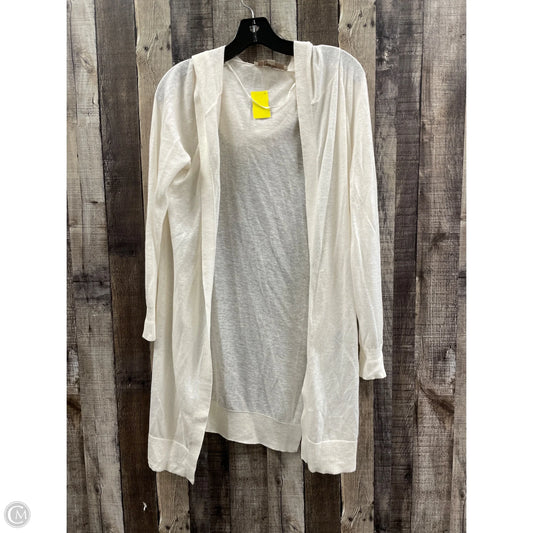 Cardigan By Loft In Ivory, Size: M