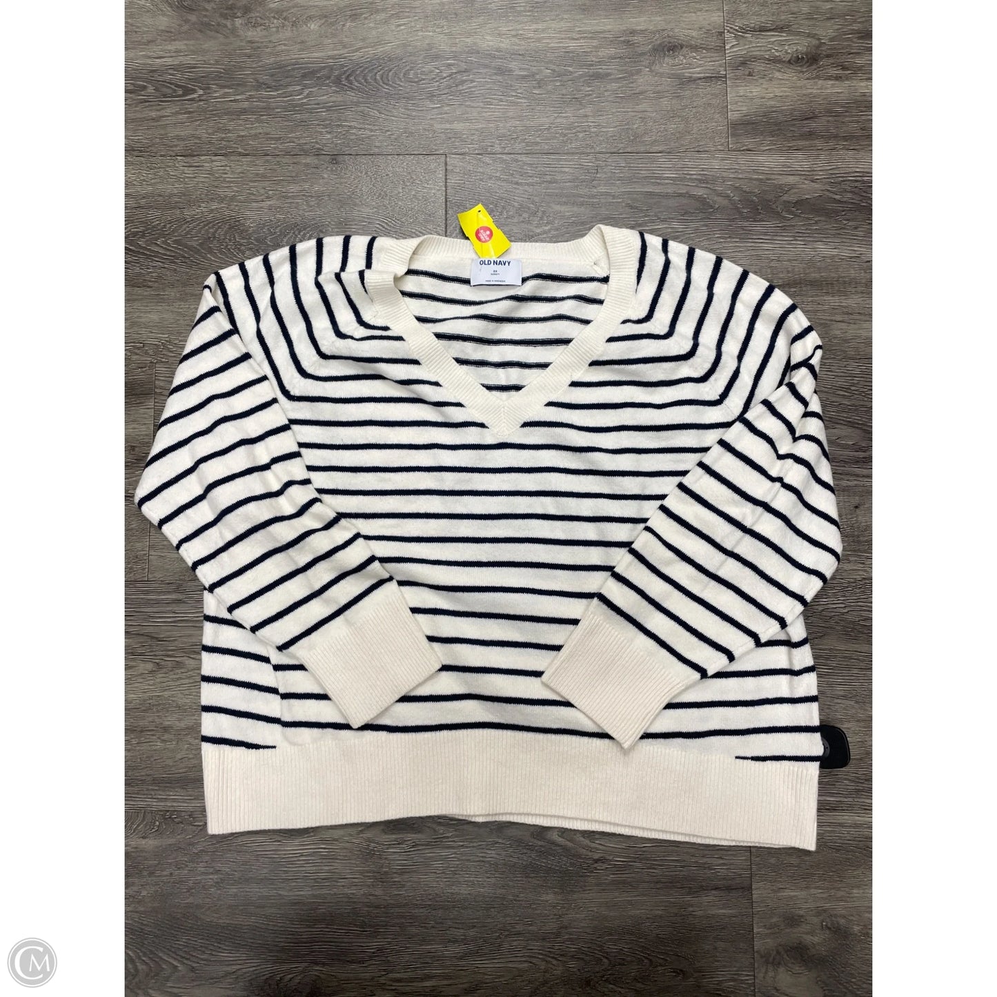 Sweater By Old Navy In Striped Pattern, Size: 2x