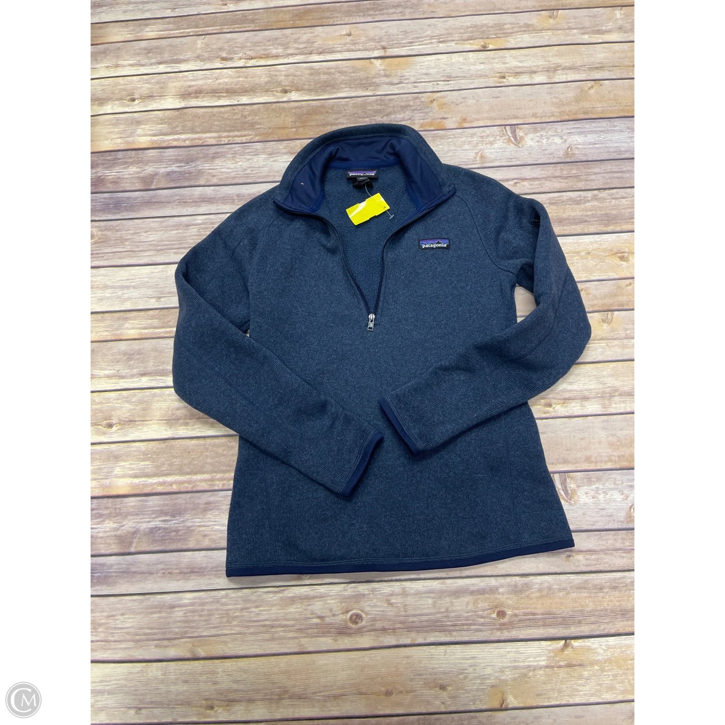 Athletic Jacket By Patagonia In Blue, Size: S
