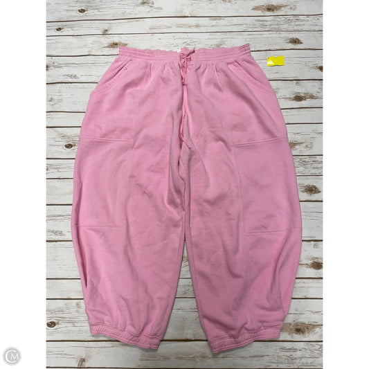 Pants Joggers By Daily Practice By Anthropologie In Pink, Size: Xl