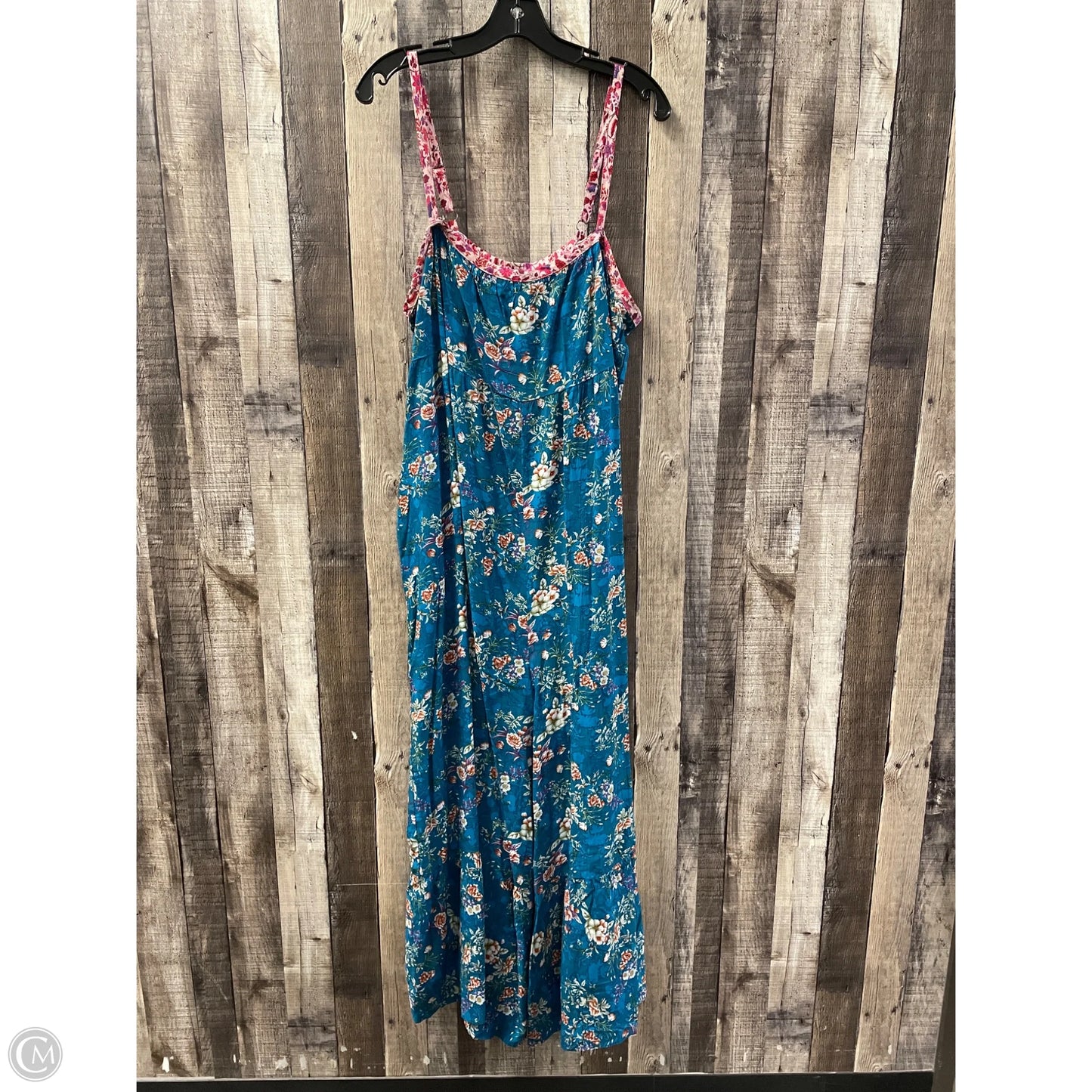 Jumpsuit By Natural Life In Floral Print, Size: Xl