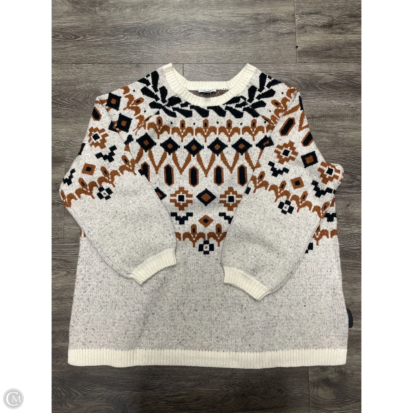 Sweater By Cme In Multi-colored, Size: 1x