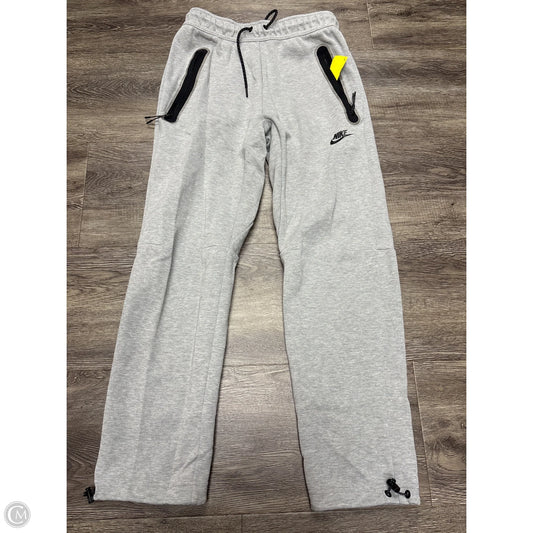 Athletic Pants By Nike In Grey, Size: S