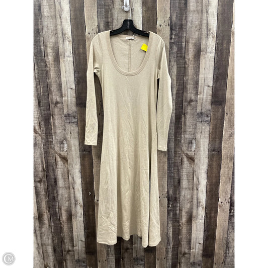 Dress Casual Maxi By Cme In Tan, Size: L