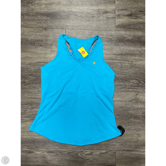 Athletic Tank Top By Fila In Blue, Size: L