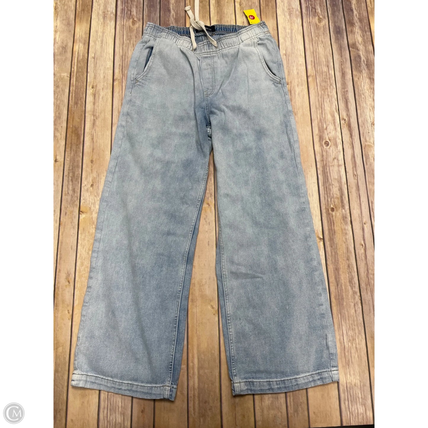 Jeans Wide Leg By Gap In Blue Denim, Size: S