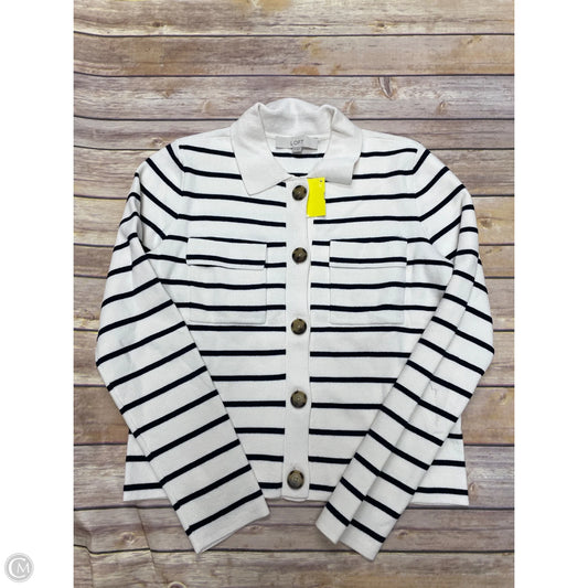 Top Long Sleeve By Gap In Striped Pattern, Size: Xs