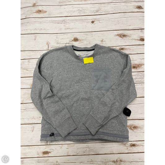 Sweatshirt Crewneck By Under Armour In Grey, Size: S