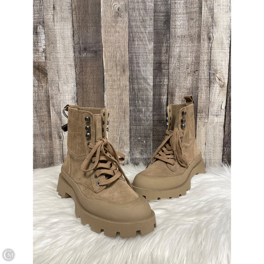 Boots Combat By Zara In Tan, Size: 8