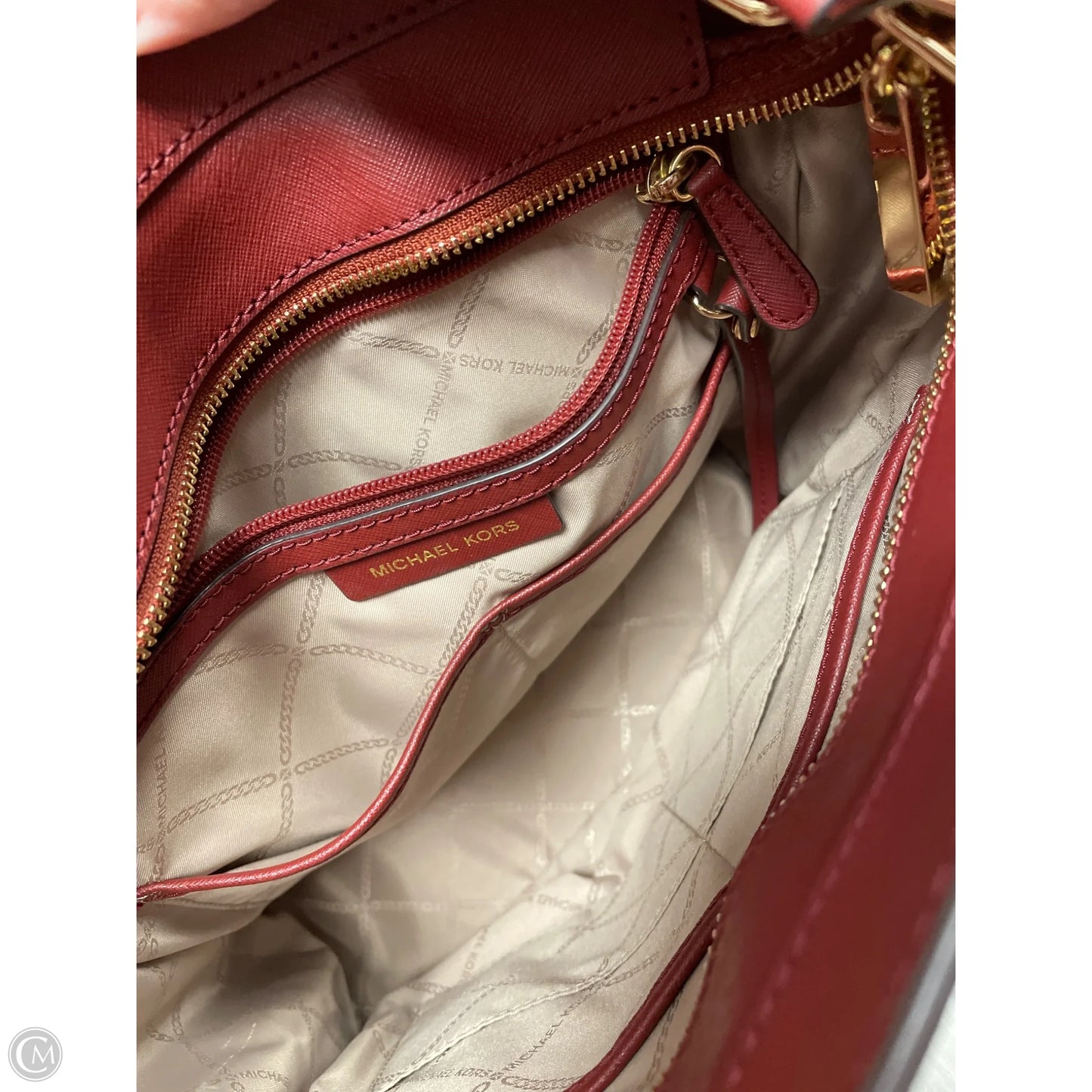 Handbag Designer By Michael Kors, Size: Large