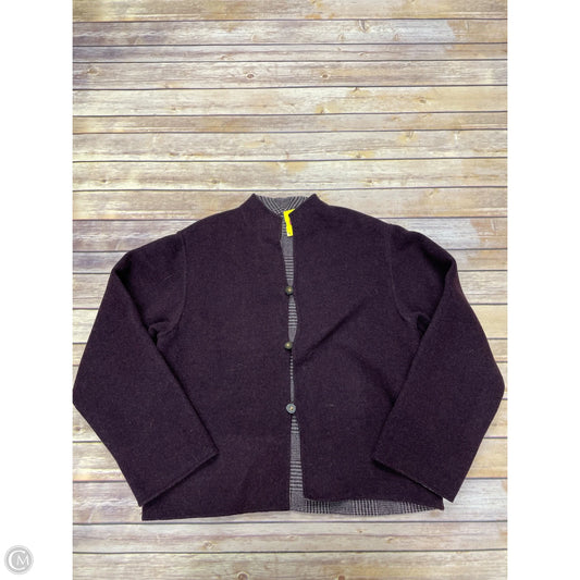 Jacket Other By Cmf In Plaid Pattern, Size: L