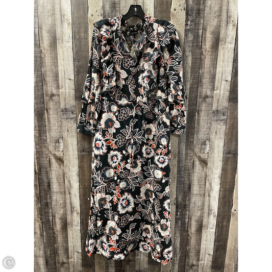 Dress Casual Maxi By Who What Wear In Multi-colored, Size: M