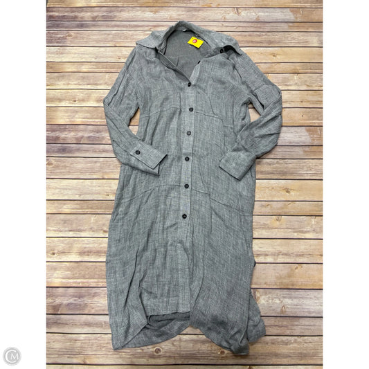 Dress Casual Maxi By Zara In Grey, Size: L