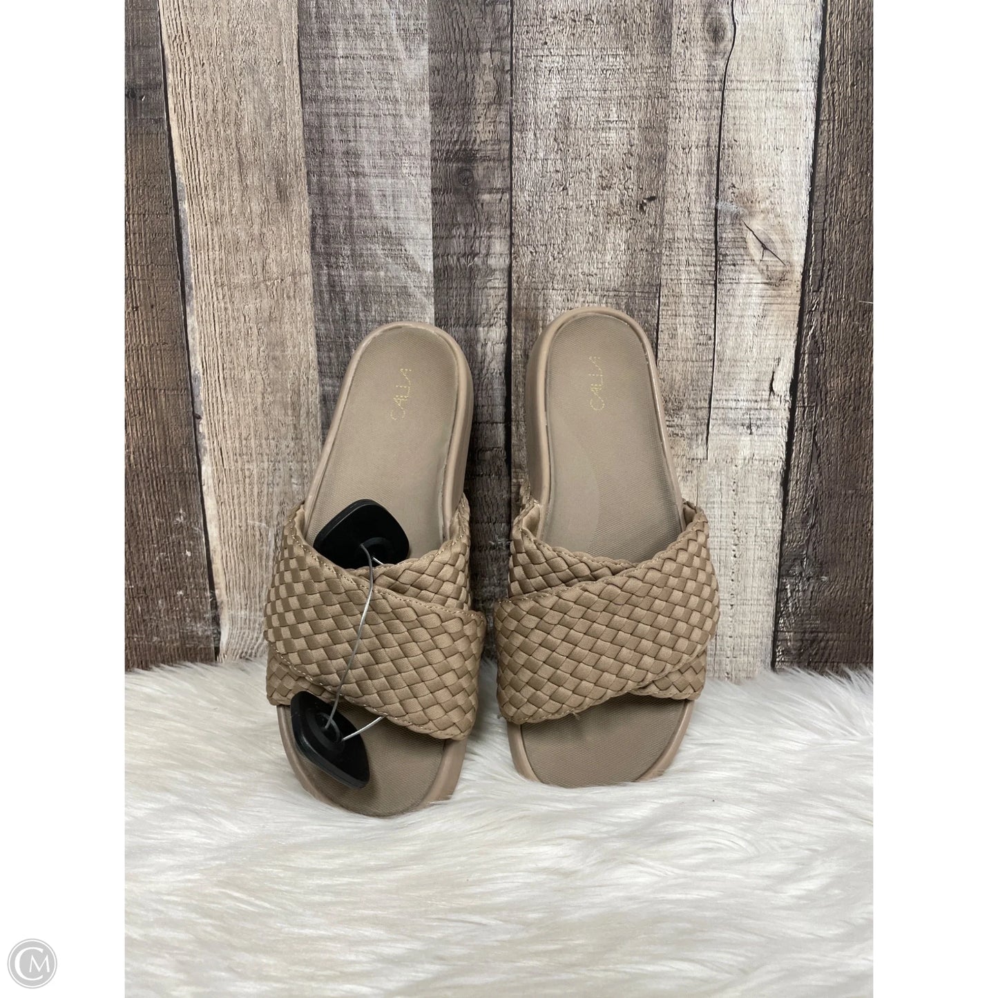 Sandals Flats By Calia In Brown, Size: 8.5