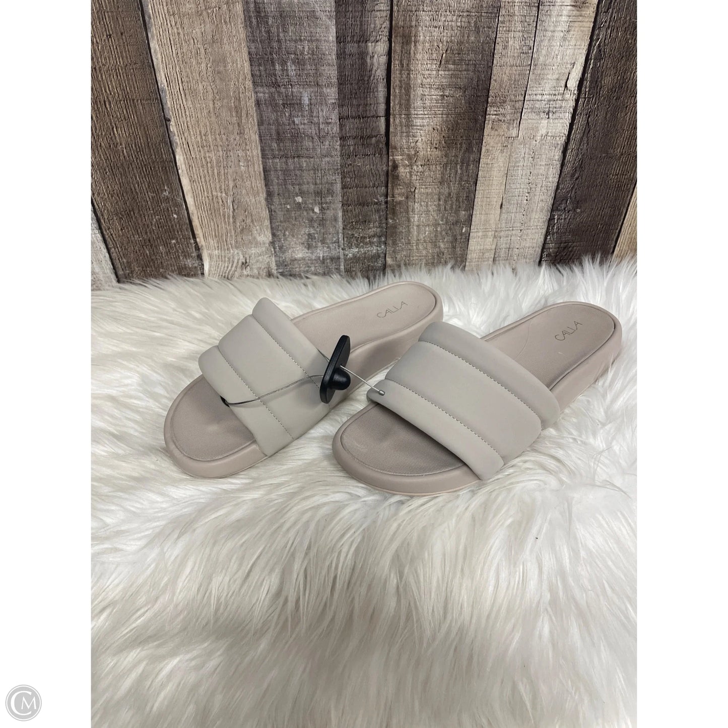 Sandals Flats By Calia In Grey, Size: 8.5