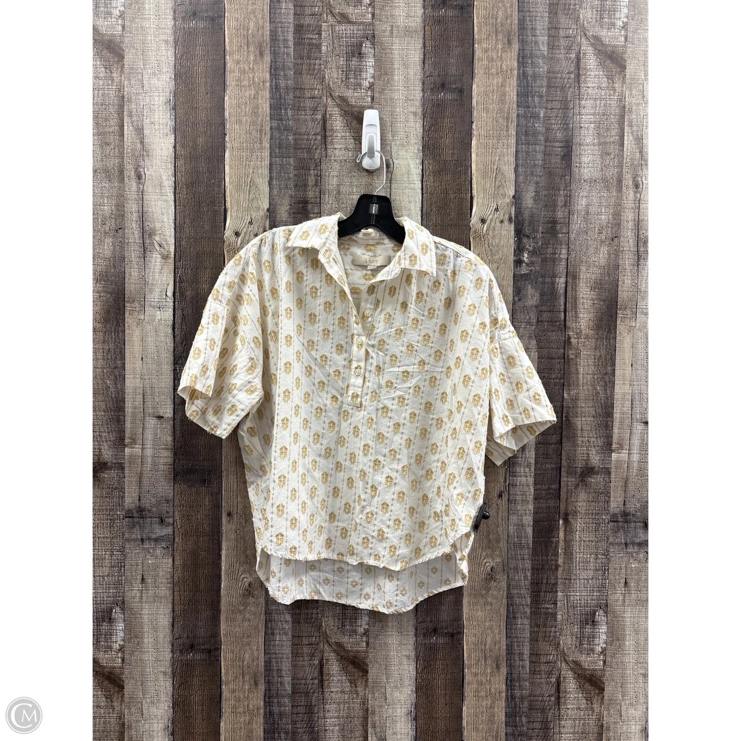 Top Sleeveless By Loft In White, Size: Xs