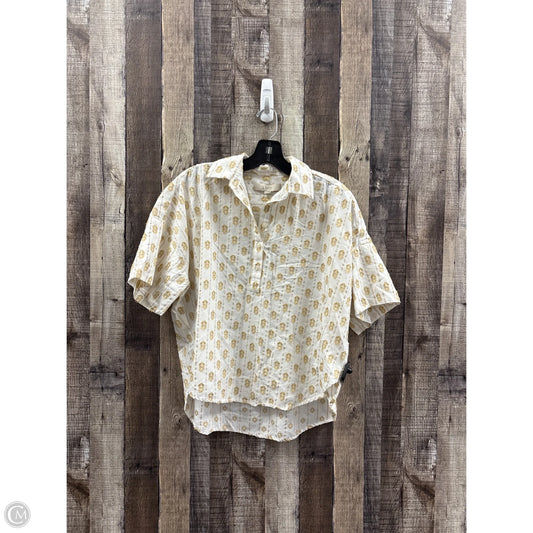 Top Sleeveless By Loft In White, Size: Xs