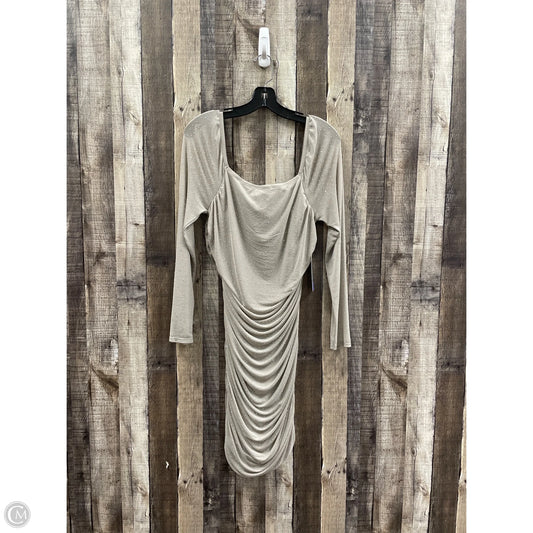 Dress Party Short By Cme In Taupe, Size: Xl