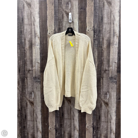 Sweater Cardigan By Prettygarden In Cream, Size: Xl