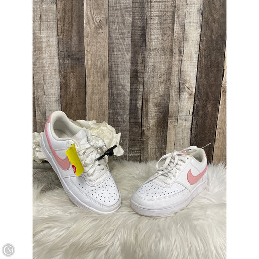 Shoes Athletic By Nike In White, Size: 7