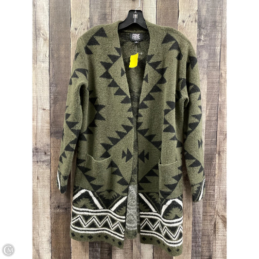 Sweater Cardigan By Frye And Co In Green, Size: S