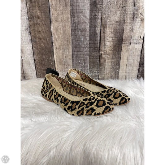 Shoes Flats By Skechers In Animal Print, Size: 8.5