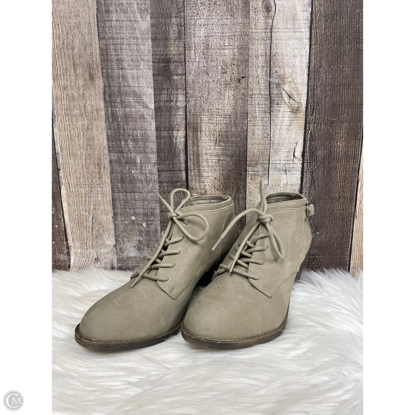 Shoes Heels Block By Rocket Dogs In Taupe, Size: 8.5