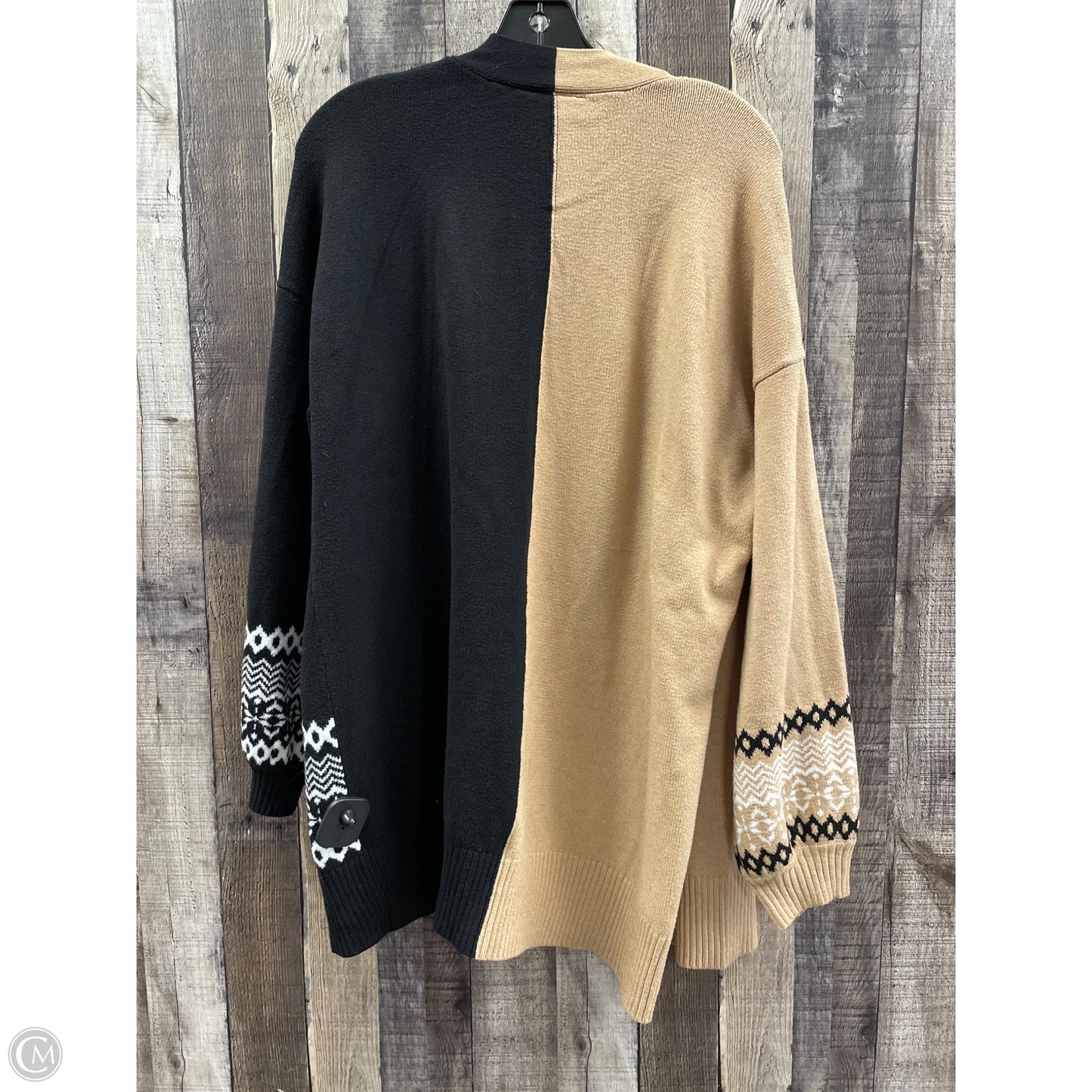 Sweater Cardigan By Lane Bryant In Multi-colored, Size: 1x