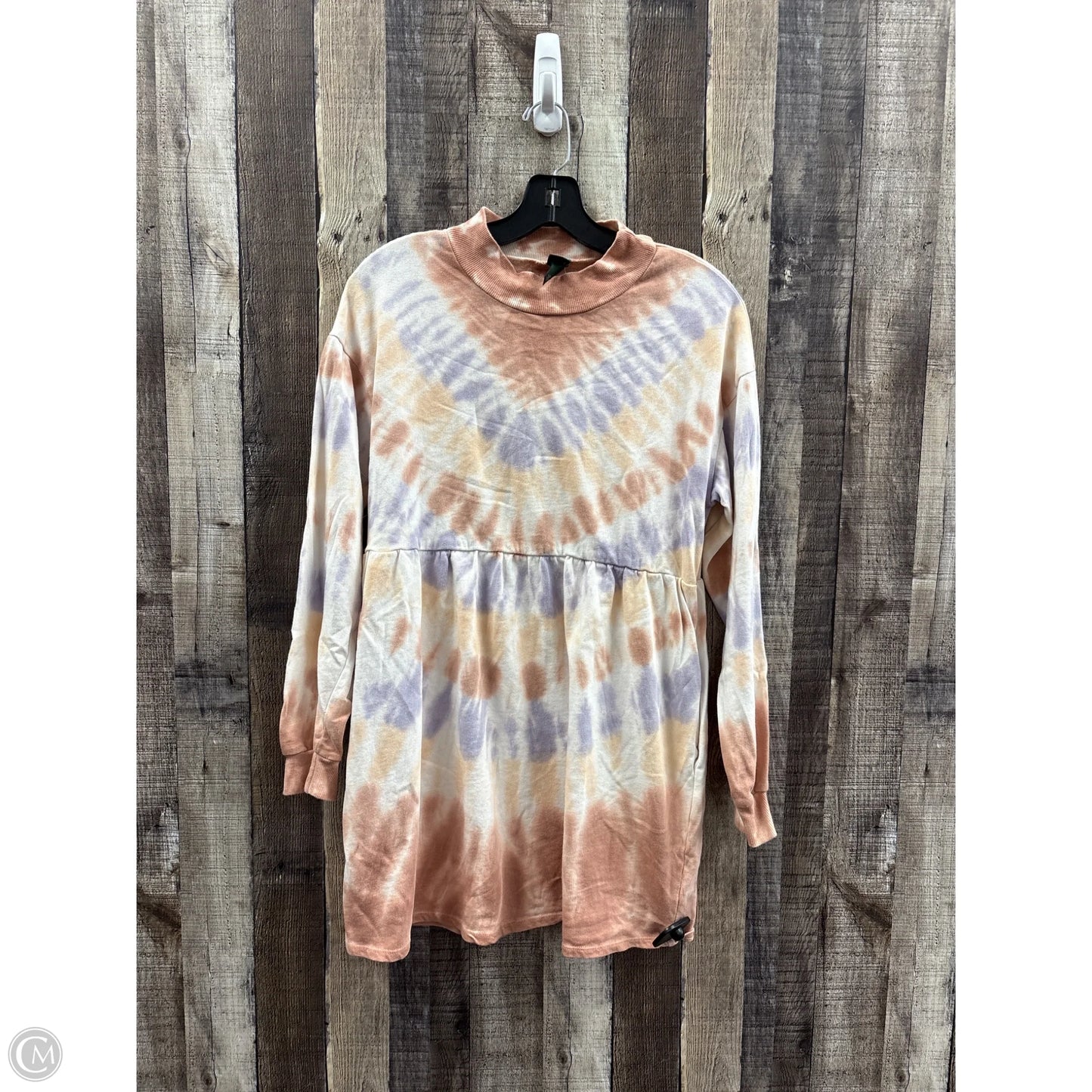 Dress Casual Short By Wild Fable In Tie Dye Print, Size: Xs