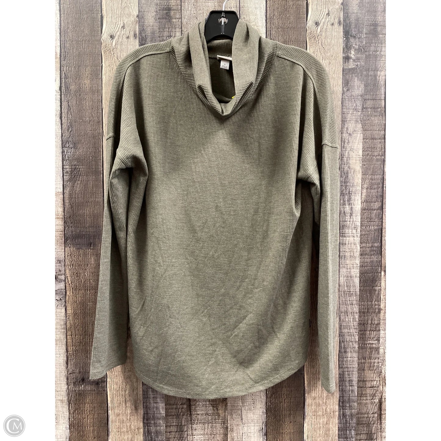 Top Long Sleeve By A New Day In Green, Size: S