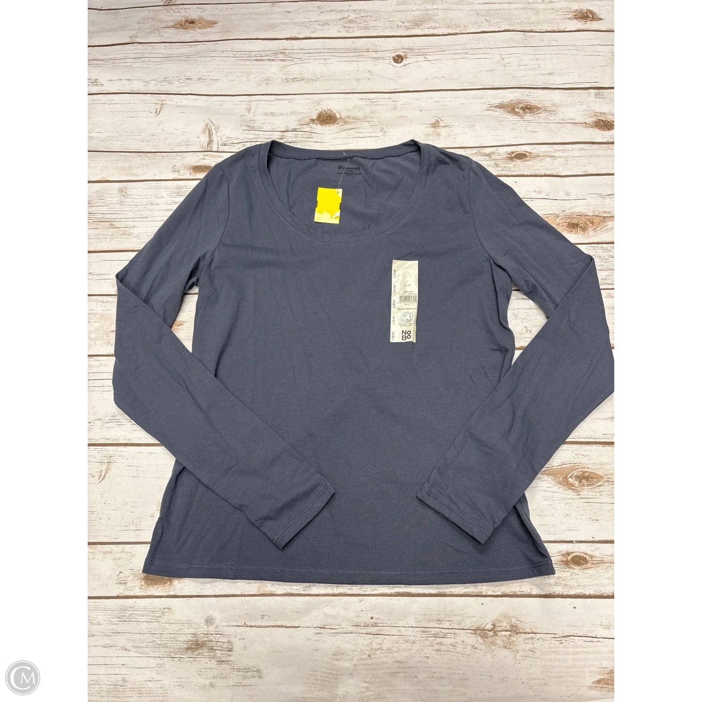 Top Long Sleeve By No Boundaries In Blue, Size: L