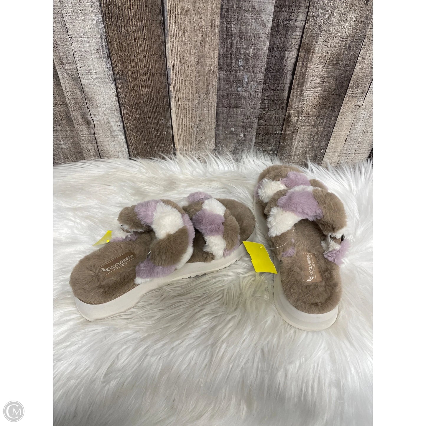 Sandals Heels Platform By Koolaburra By Ugg In Brown, Size: 8