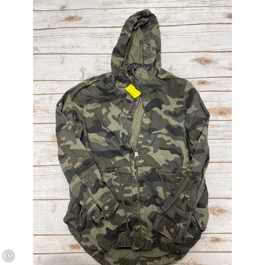 Jacket Utility By Love Tree In Camouflage Print, Size: M