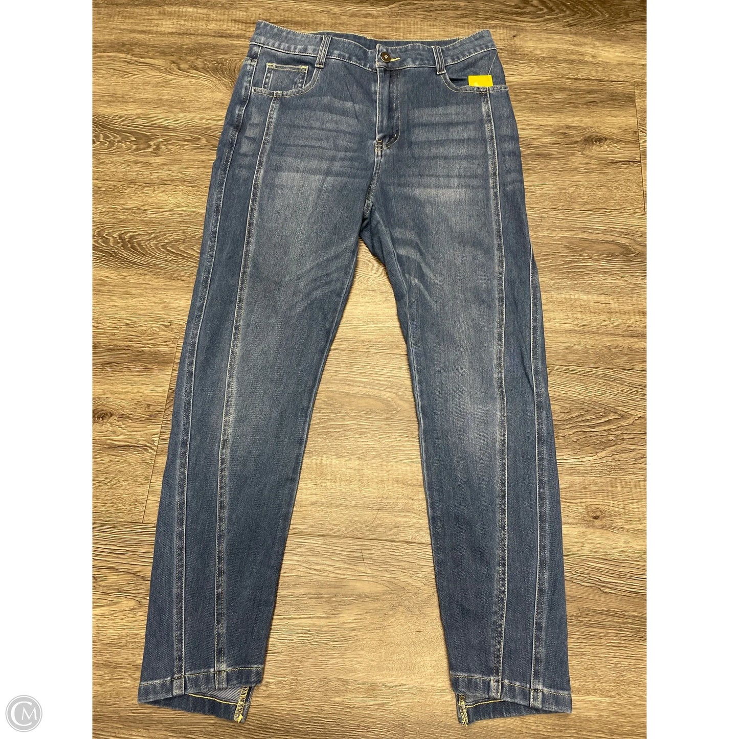 Jeans Skinny By Halara In Blue Denim, Size: M