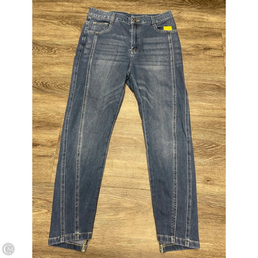 Jeans Skinny By Halara In Blue Denim, Size: M