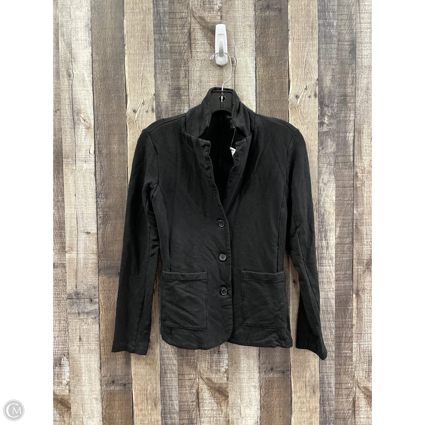 Top Long Sleeve By Tahari In Black, Size: S