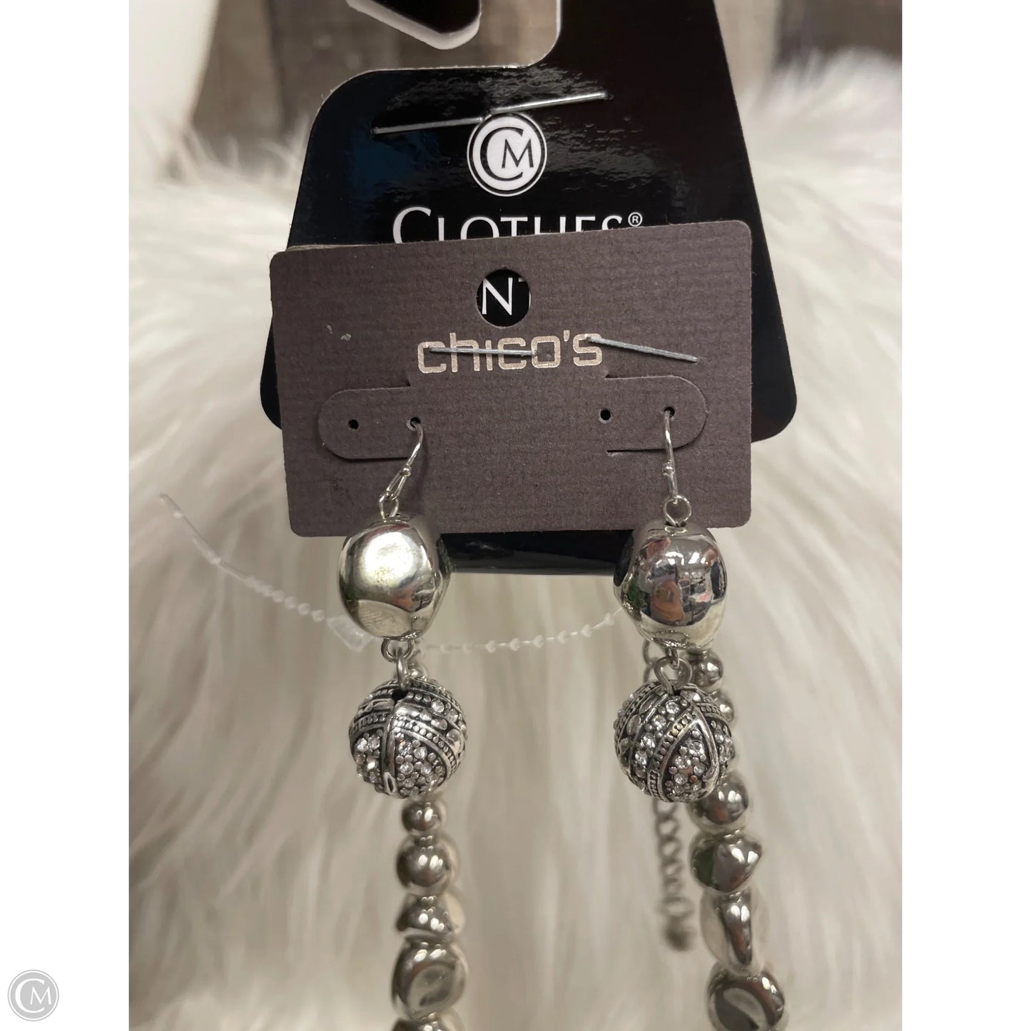 Necklace Set By Chicos, Size: 02 Piece Set