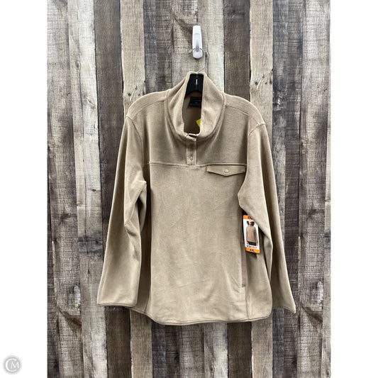Jacket Fleece By 32 Degrees In Tan, Size: Xxl