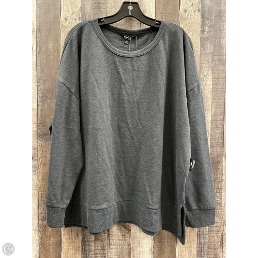 Sweatshirt Crewneck By Buffalo David Bitton In Grey, Size: Xxl