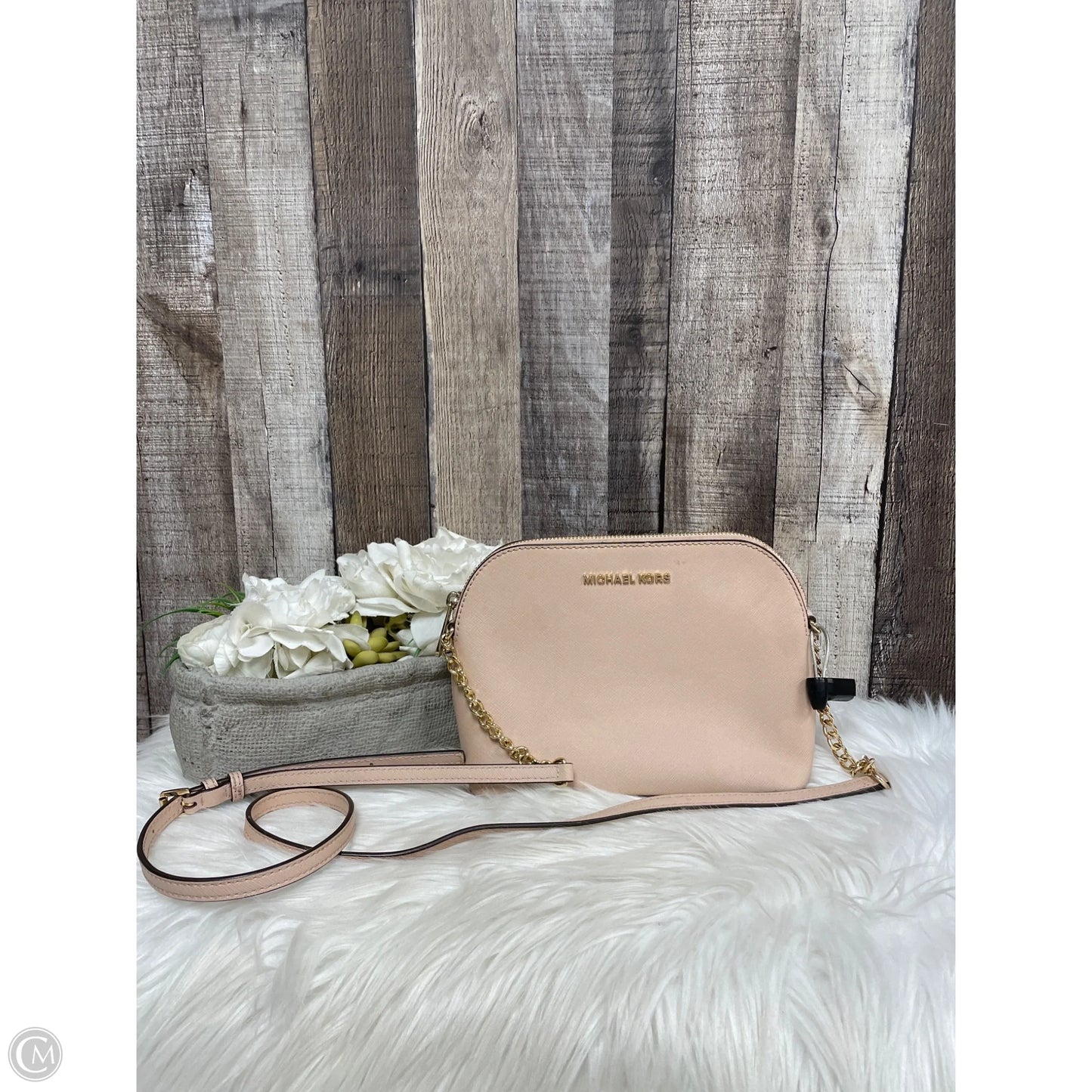 Crossbody Designer By Michael Kors, Size: Medium