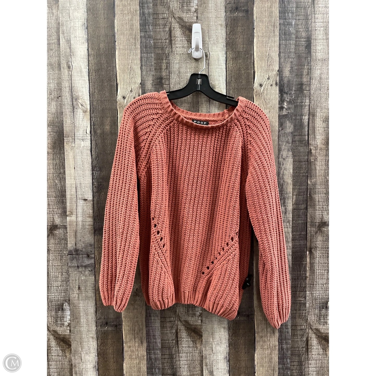 Sweater By Poof In Red, Size: M