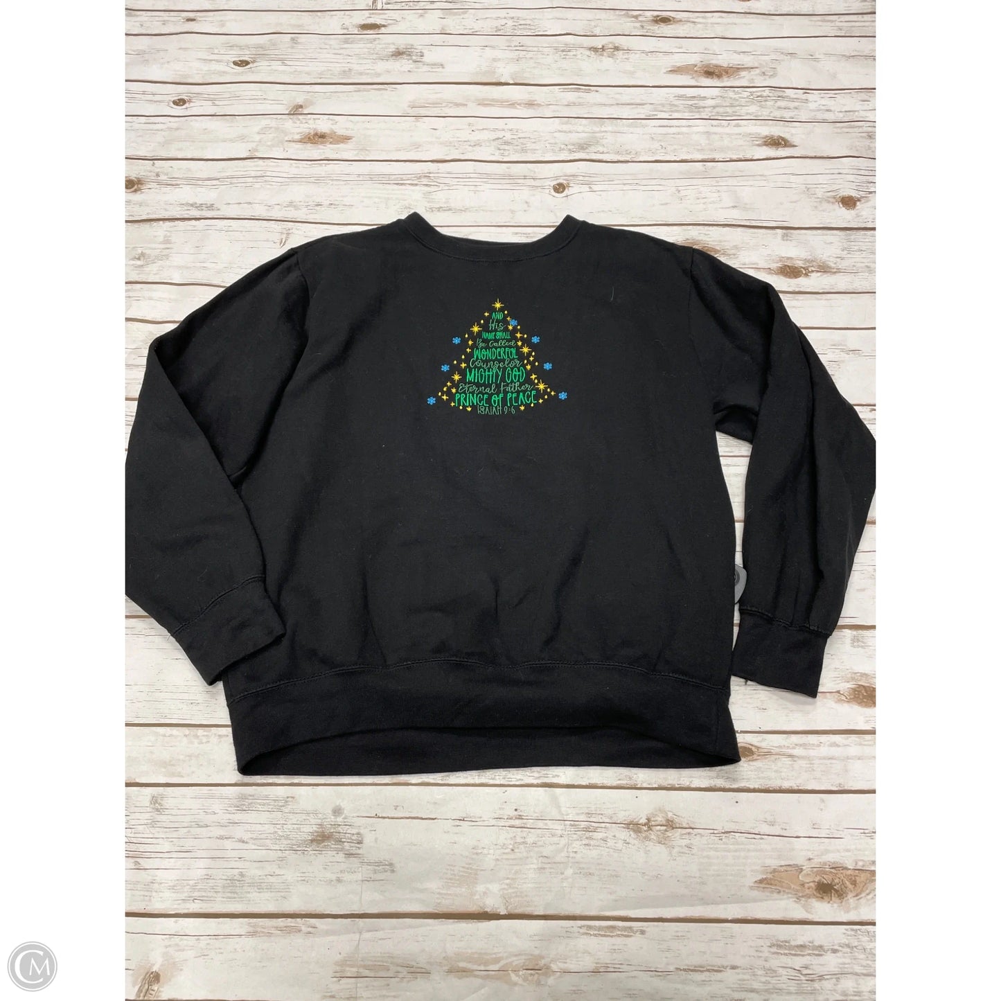 Sweatshirt Crewneck By Cme In Black, Size: Xl