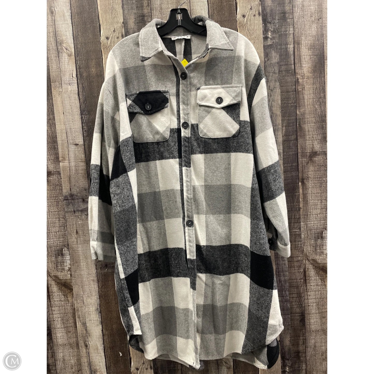 Jacket Other By Hyfve In Plaid Pattern, Size: Xl