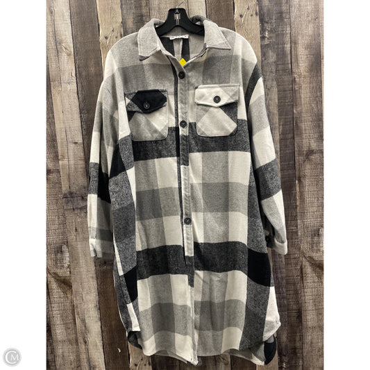 Jacket Other By Hyfve In Plaid Pattern, Size: Xl